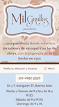 Mobile Screenshot of milgrullaspasteleria.com
